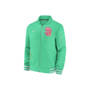 Nike San Diego Padres Authentic Series Jackets Coats Men's Mint