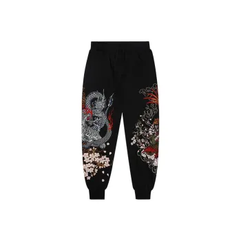 Casual Pants Unisex Black