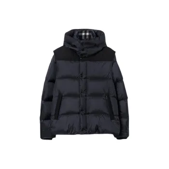 Burberry Down Jacket Men's Marine Blue