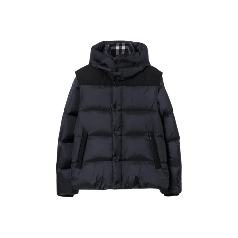 Burberry Down Jacket Men's Marine Blue-0