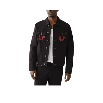 TRUE RELIGION Jackets Coats Men's Black