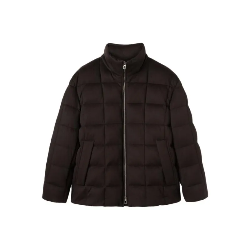 Loro Piana Tuul Bomber Jacket Jackets Coats Men's Dark Brown-0