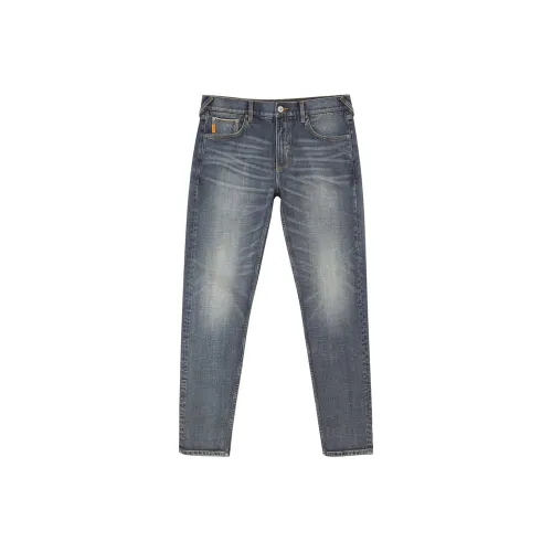 JACK JONES· Jeans Men's E42 Medium Denim Blue