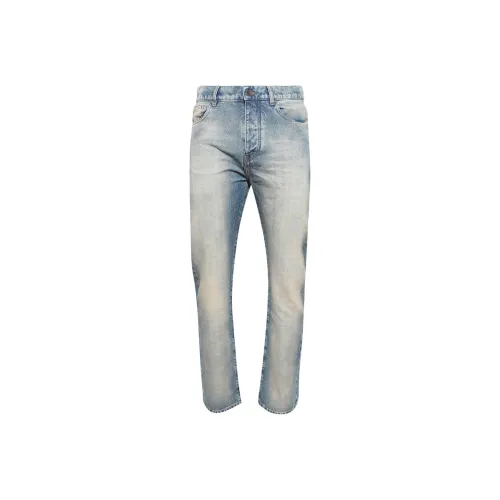 AMIRI Ma Quad Cuff Straight Leg Jeans