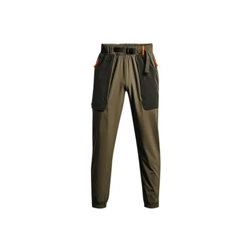 Under Armour RUSH Knitted Sweatpants Men's Green