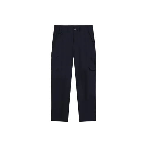 OZARK GEAR 블랙 남성 카고 바지