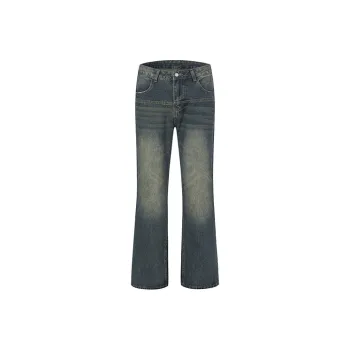 YooMore Jeans Unisex Vintage Blue