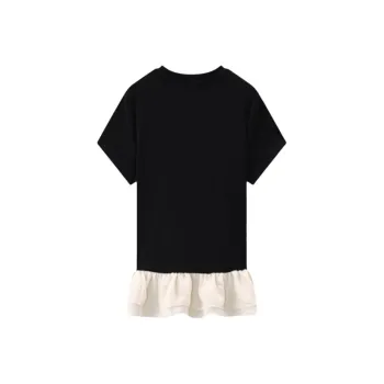 Mu Xiao Xin Set in Sleeve T Shirt Women's Black