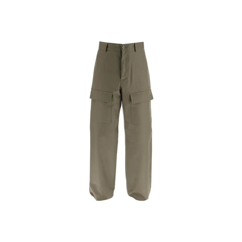 KENZO Tapered Straight-Leg Cargo Pants-0