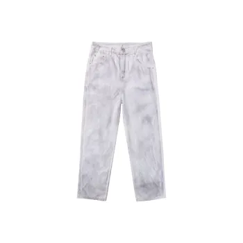 SANTASTIC Jeans Men's White Dirty Pants