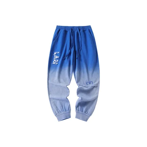 LAMLICKA Casual Pants Unisex Blue
