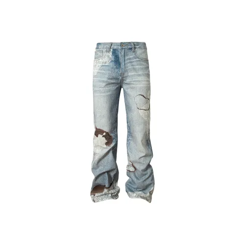 OKME Jeans Unisex Light Blue