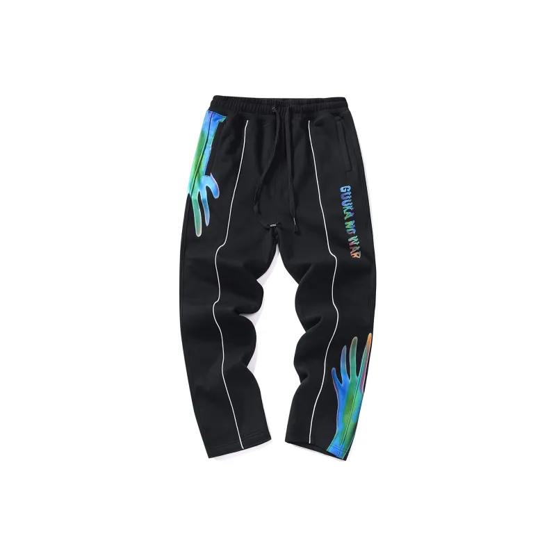 Guuka Straight Fit Knitted Sweatpants Unisex-0
