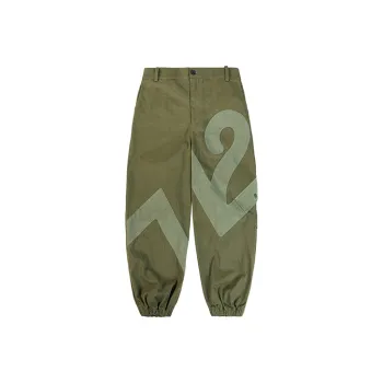 WOOKONG Casual Pants Men's Army Green
