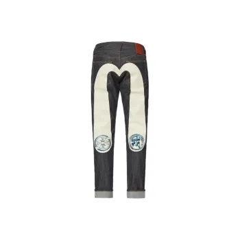 EVISU Jeans Men Denim Blue