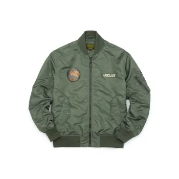 AKCLUB Jackets Coats Men's Army Green