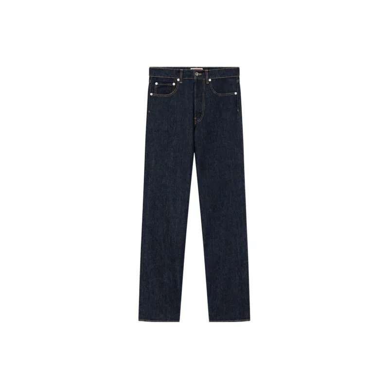 KENZO Asagao Straight Leg Jeans-0