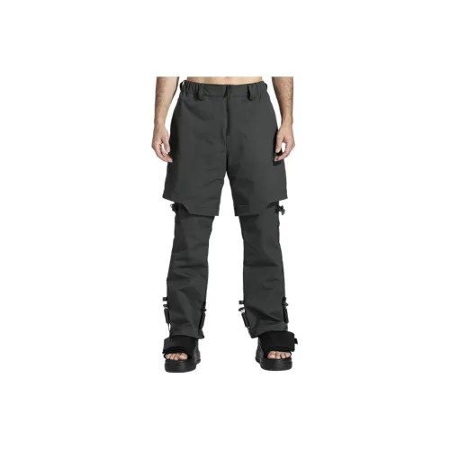 NORVINCY Western Outdoor Tactical Black Warrior Cargo Pants Men's