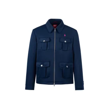 REDCHARCOAL Jackets Coats Unisex Navy Blue