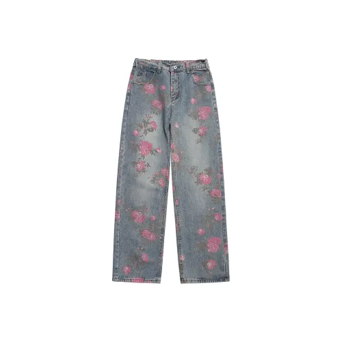 EOOVEN Jeans Unisex Blue