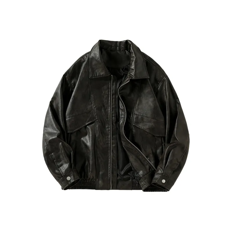 MOPE Leather Jackets Unisex-0