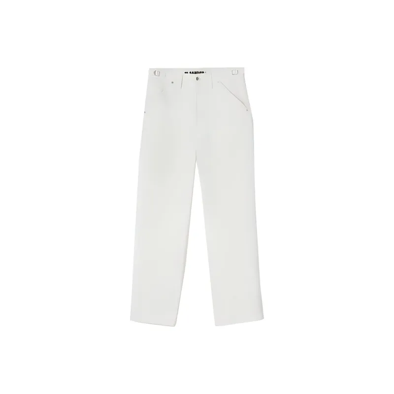 JIL SANDER High rise Straight leg Trousers-0