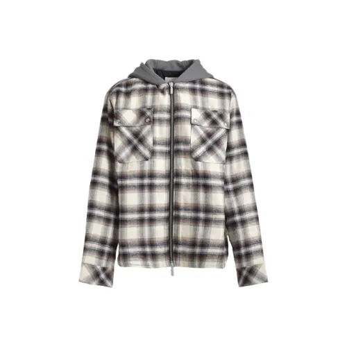 RHUDE Hooded Flannel Jacket
