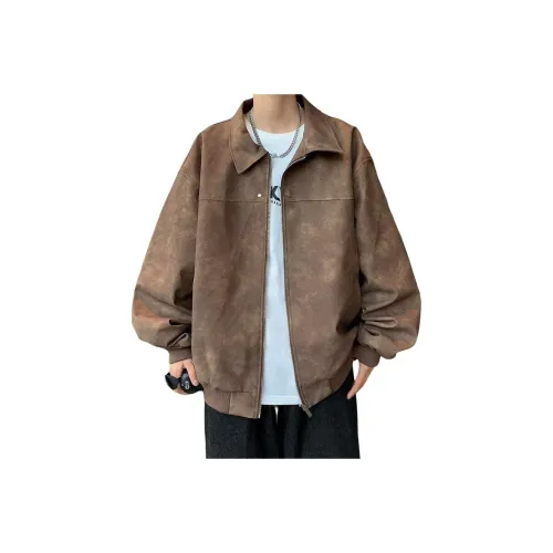 BEAR UNION Jackets Unisex Brown