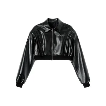 ETERNITY ITA Leather Jacket Unisex Black