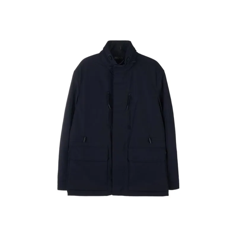 Zegna Jackets & Coats Men's Blue-0
