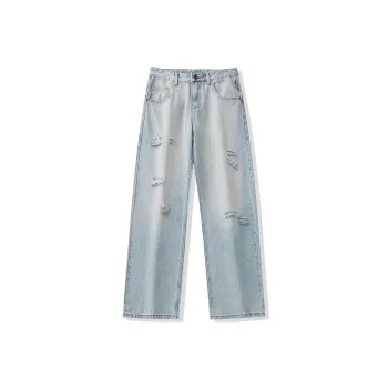 FAIRWHALE Jeans Unisex Light Blue