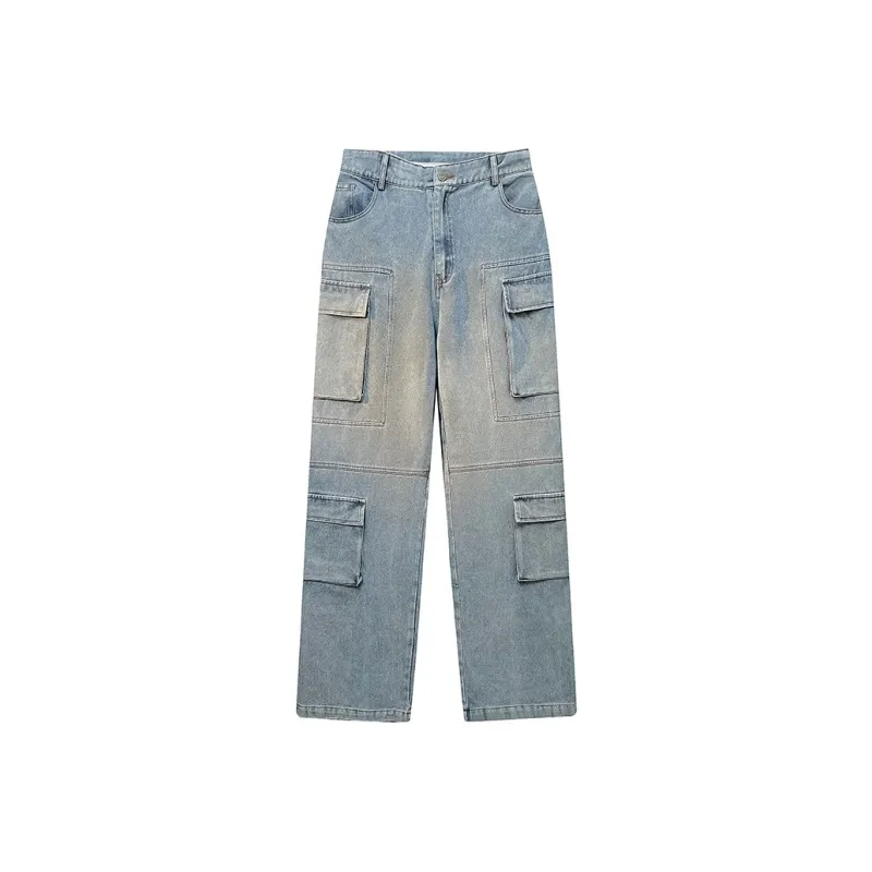 DEERWAY Jeans Unisex Light Green-11