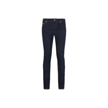 VERSACE JEANS COUTURE FW22 Slim Fit Pants Jeans Men's Dark Blue