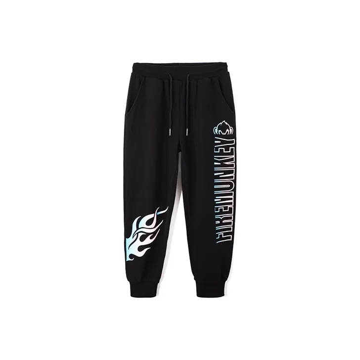 FireMonkey Casual Pants Unisex Black-0