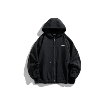 Jeep Windbreaker Jackets Unisex