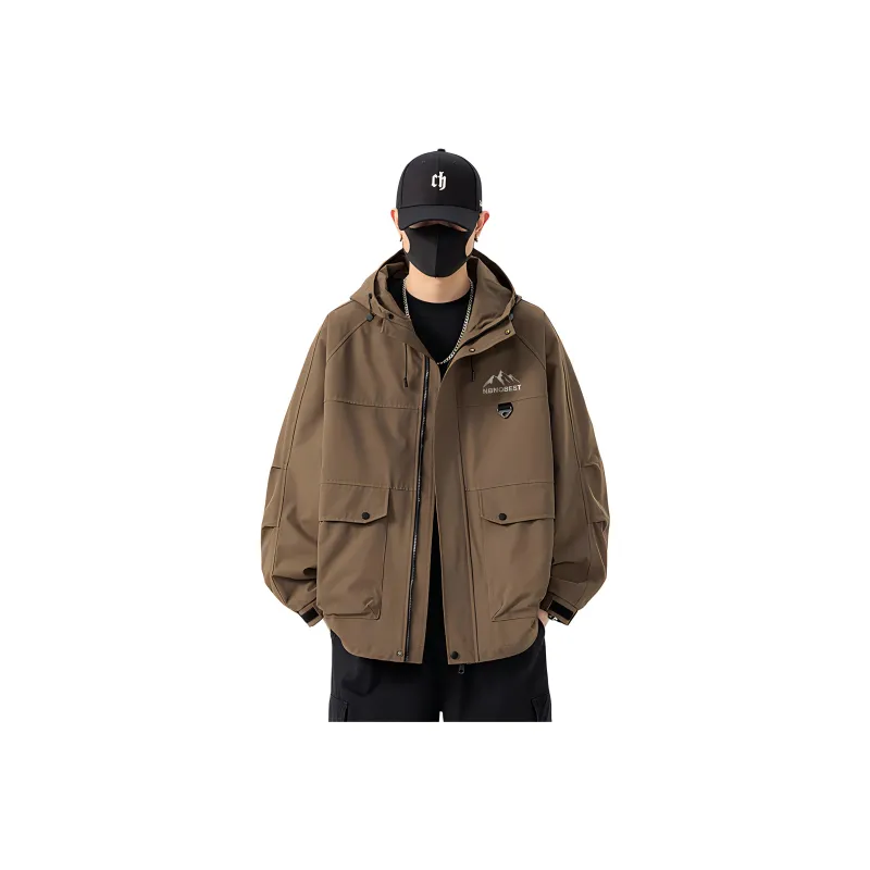 NBNO Jackets Coats Unisex Black-4