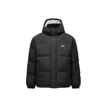 Skechers Down Jacket Unisex Carbon Black