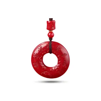 Dora Skewers Cinnabar Pendants Unisex
