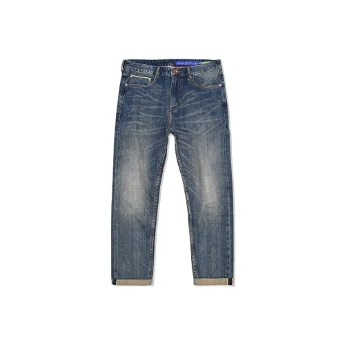Devanro Jeans Men Blue