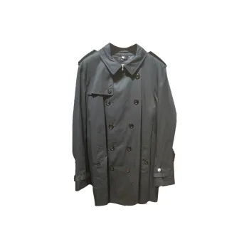 Burberry Trench Coat Men's Navy Blue