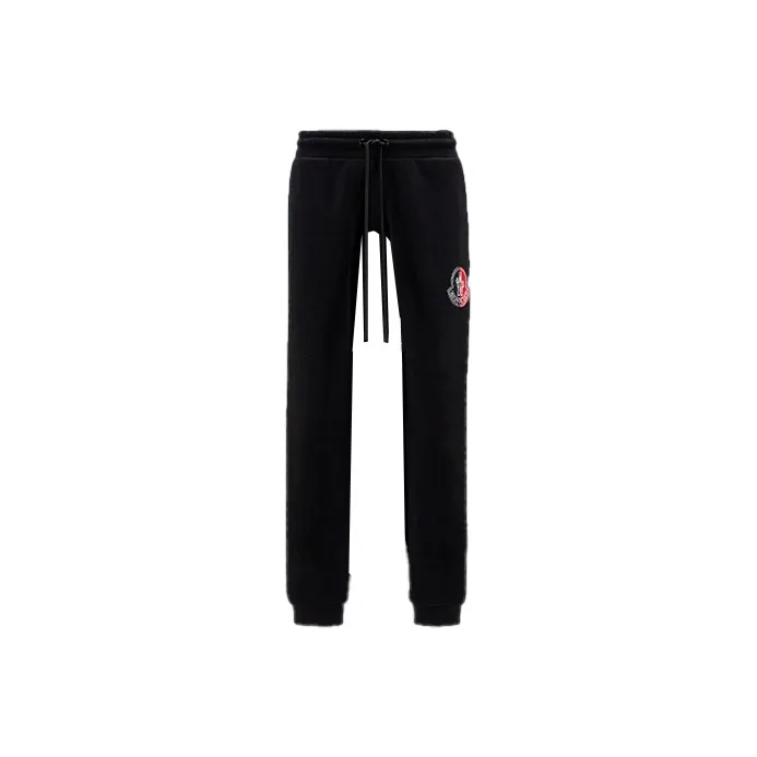 MONCLER GENIUS FW22 Knitted Sports Pants Men's Black-0