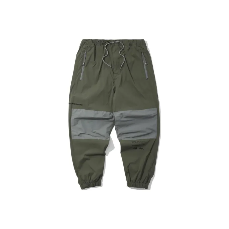 Alpha Industries x New Balance Jogger Moderate Casual Pants Men's Army Green-0