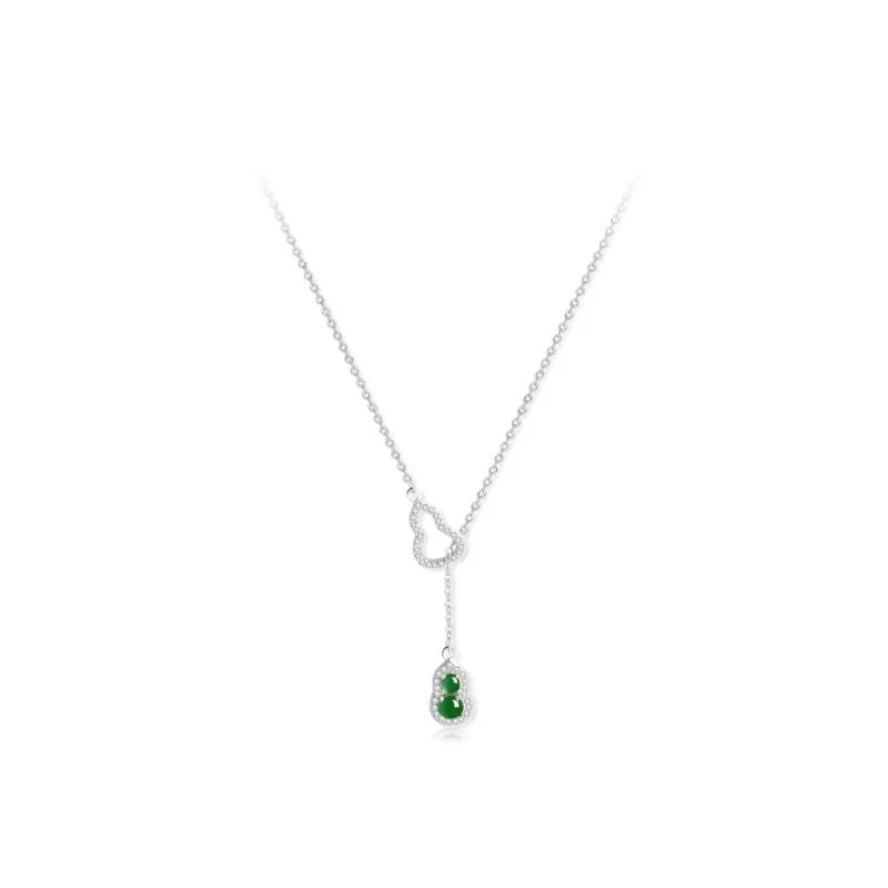 JUICY GRAPE Chalcedony Jade Necklaces Women's-0