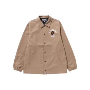 A BATHING APE Go Ape Pointer College Coach Jacket