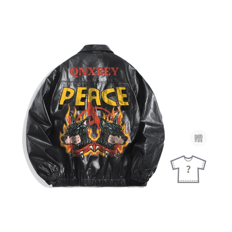 Qnxeey Jackets Unisex-5