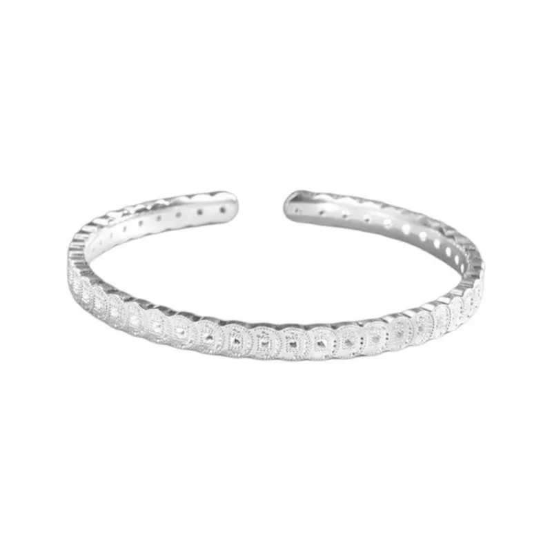 U state 999 Fine Silver Sterling Silver Bracelets Unisex-0