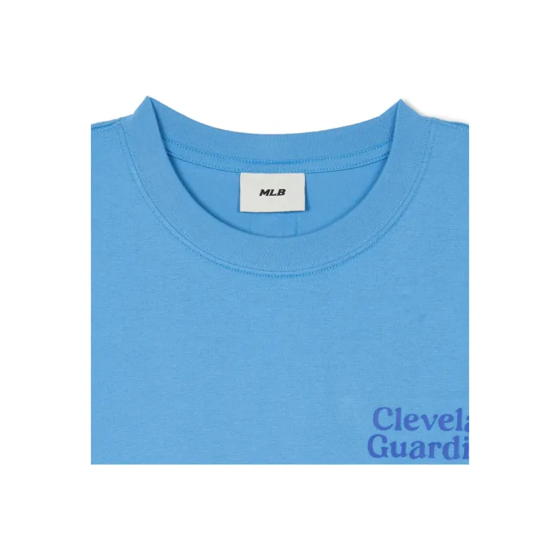 MLB Drop Shoulder Sleeve T-Shirt Unisex Blue-4