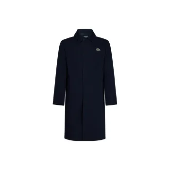 LACOSTE Trench Coats Men Marine Blue