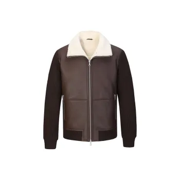 DAVID NAMAN FW23 Fur Men's Brown