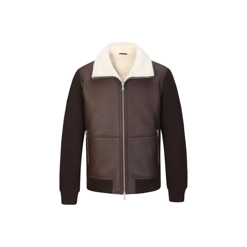DAVID NAMAN FW23 Fur Men's Brown-0